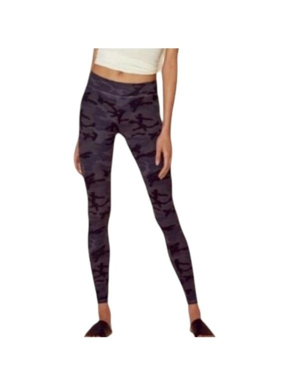 Anthro Sundry Camo Yoga Lounge Soft Leggings Extra Small